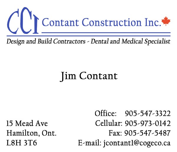 Contant Construction Inc.