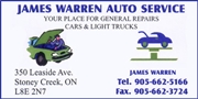 James Warren Auto Service
